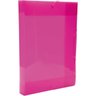 Pasta Aba Elastica Plastica Oficio 40mm Pink Delloline - 2