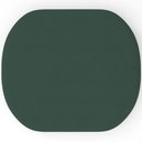Ver mais imagens de Kit 2 Puffs Decorativos Orgânico para Living Quarto 70cm Doha W01 Suede Verde Musgo - Lyam Decor
