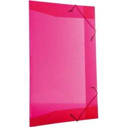 Pasta ABA Elastica Plastica Oficio Vermelha Delloline - 1 Pasta ABA Elastica Plastica Oficio Vermelha Delloline - 1