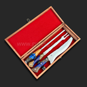 Ver imagem 1 de Conjunto Sg Inox 5mm Edição Especial com Caixa de Madeira Aveludada:8'' (20cm)