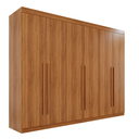 Ver imagem 1 de Guarda Roupa Casal 6 Portas 6 Gavetas Gramado 100% Mdf Valverde Moveis Cinamomo