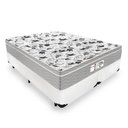 Ver imagem 2 de Colchão Queen de Molas Ensacadas - Probel - Evolution + Box Cama Queen 158x198x67cm -  Preto