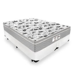 Colchão Queen de Molas Ensacadas - Probel - Evolution + Box Cama Queen 158x198x67cm -  Preto - 2