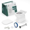Kit Completo Bacia Convencional Elite Branco Celite - 1