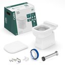 Ver imagem 1 de Kit Completo Bacia Convencional Elite Branco Celite