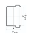 Ver imagem 4 de Cap / Tampao Pvc Esgoto 150mm Shiva