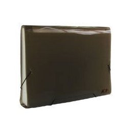 Pasta Sanfonada Plastica A4 12 Divisoes Fume - 1