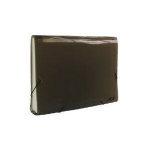 Pasta Sanfonada Plastica A4 12 Divisoes Fume