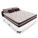 Ver imagem 3 de Cama Box Casal + Colchão de Molas - Anjos - Classic Superlastic 138cm - Branco