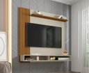 Ver imagem 2 de Painel Oslo Off-White/Cinamomo/Ripado - Móveis Bechara
