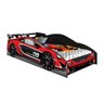Mini Cama Carro Corrida Infantil Force Vermelho com Colchão - 1