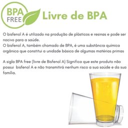 Copo Acrílico Cozinha Casa Suco Kit Com 6 Pçs 400ml - 5