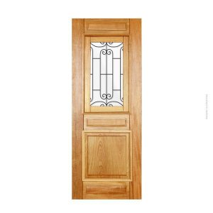Folha de Porta 210x80cm Tauari Alteza com Grade Mapaf