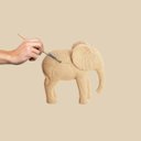 Ver imagem 5 de Decoraçao Escultura Estatueta Elefante Bege Mart 15883