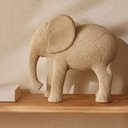 Ver imagem 3 de Decoraçao Escultura Estatueta Elefante Bege Mart 15883