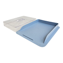 Ver imagem 3 de Kit 02 Porta Frios Organizador Geladeira Acrílico e Plástico Cor:azul