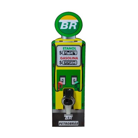Pingometro Posto Combustível de Parede Decorativo - Petrobras BR