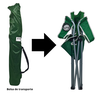 Cadeira para Camping Dobravel Reforçada Explorer 160kg Verde Lu0100_vd - 4