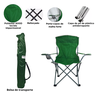 Cadeira para Camping Dobravel Reforçada Explorer 160kg Verde Lu0100_vd - 6