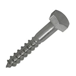 Parafuso Sextavado Rosca Soberba M 10 X 110 Inox - 20 Pçs - 1