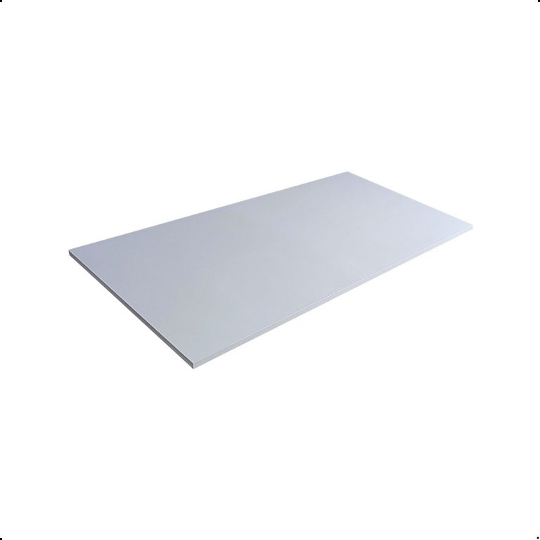 1 Prateleira Branca 80X50 Tampo Tabua Mdf  Organizadora Decoração Cozinha Quarto Banheiro Sala