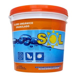 Cloro Orgânico Granulado Sol - Donatti 10 Kg