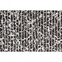 Ver imagem 5 de Tapete Passadeira Emborrachada Pvc Antiderrapante 0,65x4,00m Textura Branco Preto