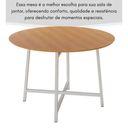 Ver imagem 4 de Mesa Redonda 120cm Modelo Festa - Base Branca