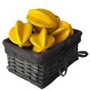 Ver imagem 4 de 9 Carambolas Artificiais (12cm) Decorativas Aparência Realista Perfeita para Eventos Temáticos