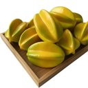 Ver imagem 3 de 9 Carambolas Artificiais (12cm) Decorativas Aparência Realista Perfeita para Eventos Temáticos