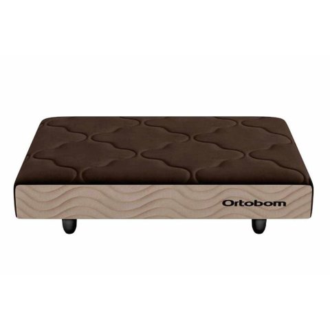 Colchão Pet Cachorro - Gato Pequeno Ortocamapet Bege (45x65x13) - Ortobom