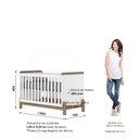 Ver imagem 4 de Berço Mini Cama 2 em 1 Ternura