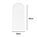 Ver imagem 2 de Cabeceira Nuvem Estofada Queen Size 8 Placas em Suede 45cm:branco