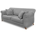 Ver imagem 1 de Sofa 2 Lugares Retro Polo 160cm com Almofada Veludo 2938 Ezz 2938
