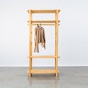 Ver imagem 4 de Guarda-Roupa Closet Laguna 4 prat 180Ax90Lx42P em Madeira Cubomob MEL