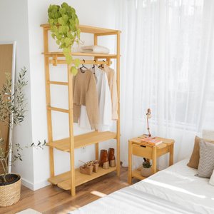 Guarda-Roupa Closet Laguna 4 prat 180Ax90Lx42P em Madeira Cubomob MEL