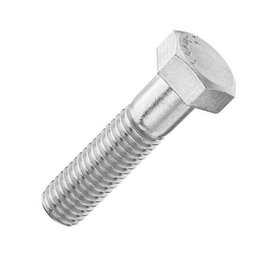 Parafuso Sextavado Rosca Parcial 3/8 X 2.1/2 Zincado - 20Pçs - 1