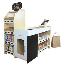Super Mercado de Comidinhas Infantil com Caixa Registradora - 1