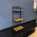 Ver imagem 7 de Prateleira de Parede Rústica 3 Andares Madeira Maciça Fixação Parafuso Organizador Sala