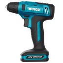 Ver imagem 3 de Parafusadeira Furadeira a Bateria 12V Com Acessórios Wesco
