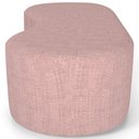 Ver imagem 5 de Puff Decorativo Orgânico para Living Quarto 140cm Orbit W01 Linho Rosa - Lyam Decor