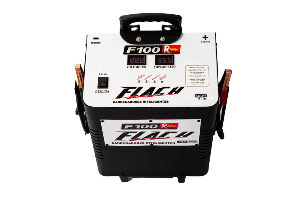 Carregador de Baterias Inteligente F100 12v/24v RNEW - 3