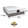 Cama Box + Colchão Comfort Line Casal 138x188 King Star - 4