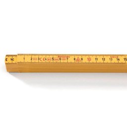 Escala Métrica Amarela Nylon 2Mt 12D - 2