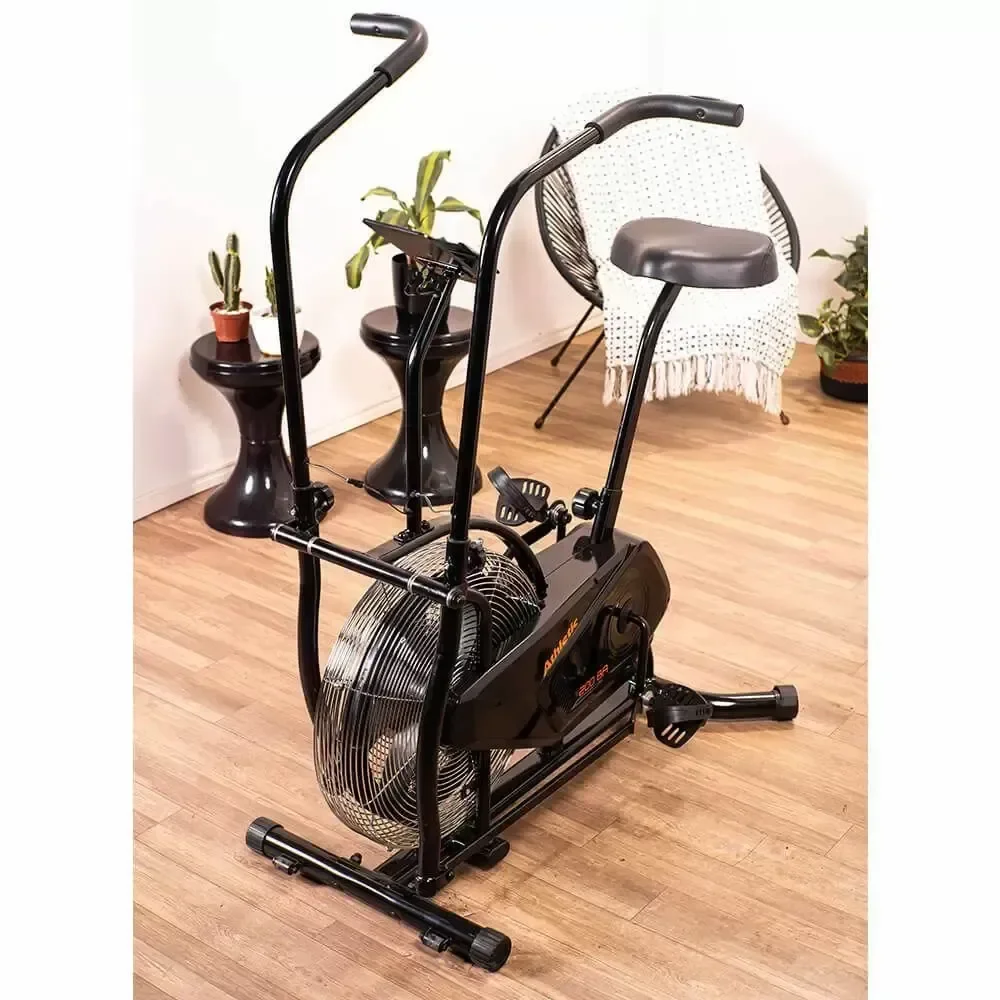 Air Bike Athletic 200ba Resistência a Ar Suporta 100kg Alta Intensidade e Monitor com Pulso para Cas - 4