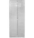 Ver imagem 1 de Porta de Correr Alumínio Branco Camarão Veneziana Fechada Maxx - 210x80 - Direita