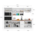 Ver imagem 4 de Cozinha Completa Modulada Olivia 11 Portas 2 Gavetas