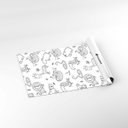 Ver imagem 3 de Papel de Parede Adesivo Infantil Desenho Animais Linha 2,80m