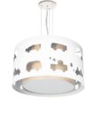 Ver imagem 1 de Lustre Infantil Pendente Carrinhos Crú 30X16