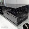 ADESIVO ALLTAK MÁRMORE PRETA LAVÁVEL, COZINHA, BANHEIRO, AREA GOUMET, AZULEJO, PIA, BANCADA 1,80mt - 7